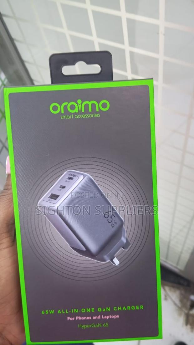 Oraimo Hypergan 65w Wall Charger Kit - thumbnail 2