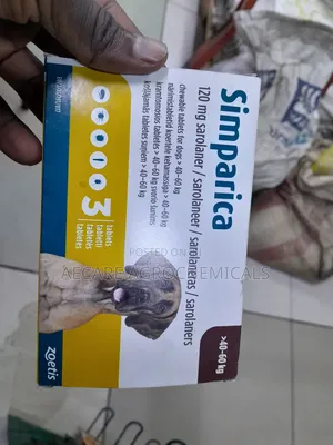 Simparica 80 Mg Chewable Tablets 20-40kg Flea Ticks. ( 1 Tablet )