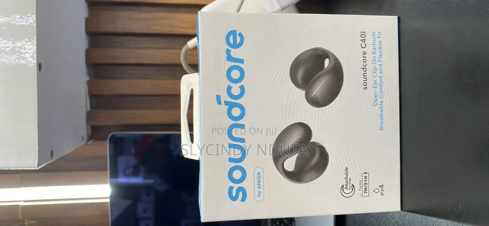 Soundcore C40i Open-Ear Clip-on Earbuds