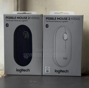 Longitech Wireless Pebble Mouse - main view