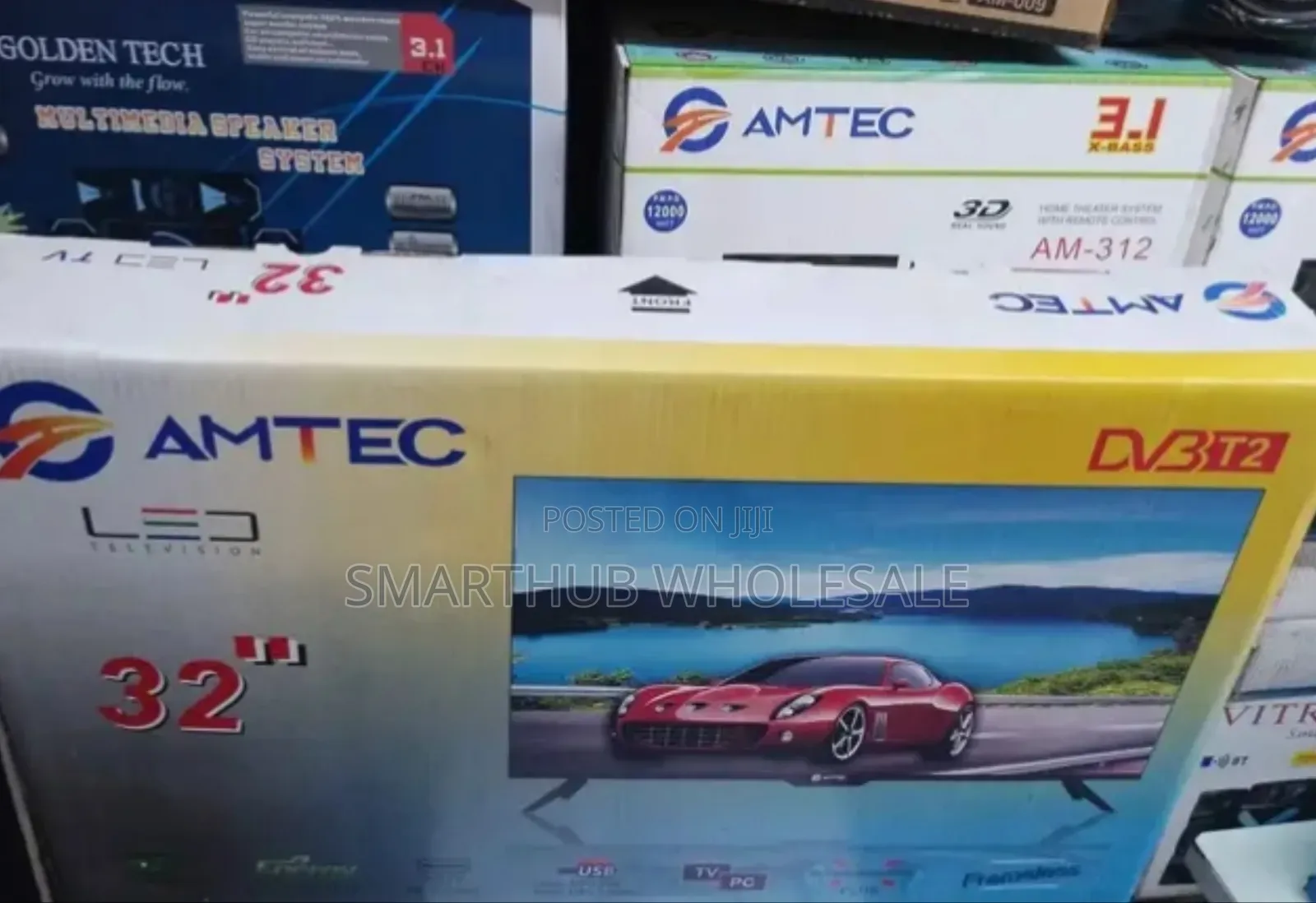 Amtec Television 32" Inch Digital Ac/Dc