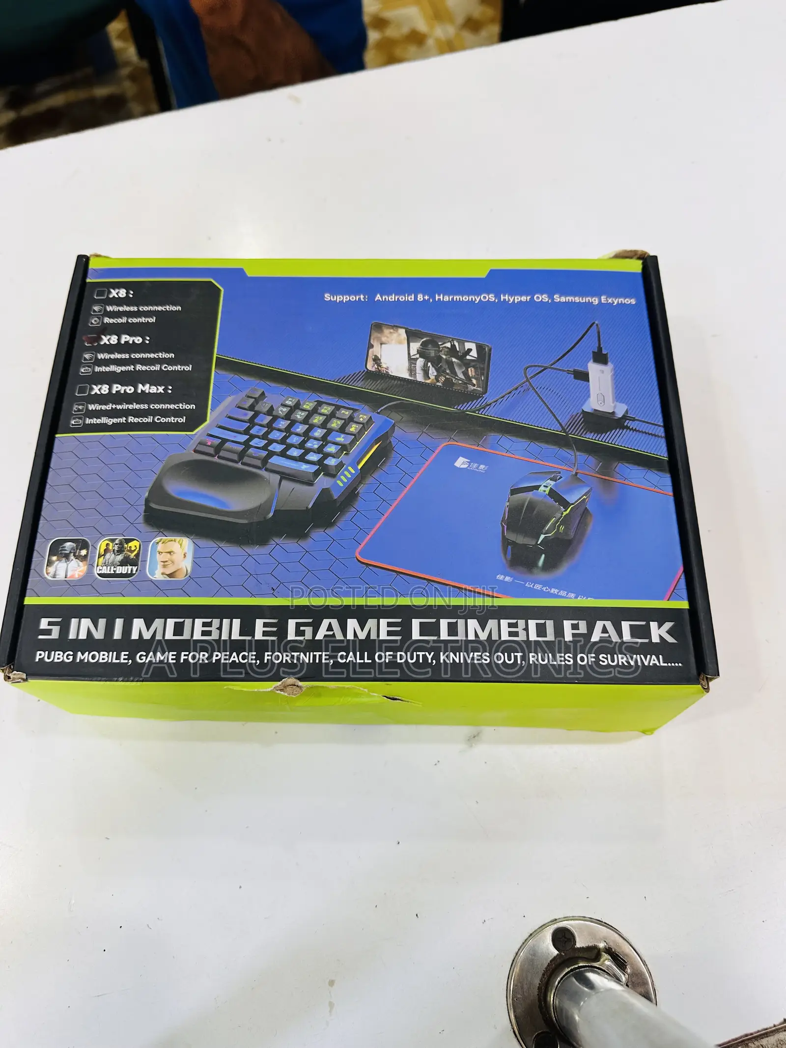 Five in One Wireless Mobile Gaming Combo