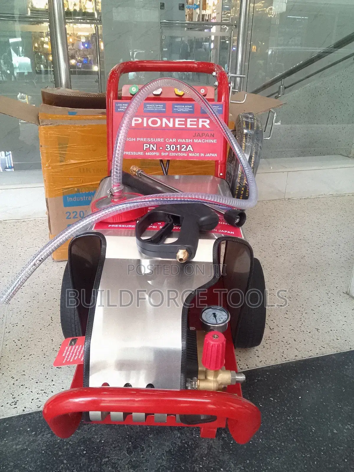 4000psi Pioneer High Pressure Washer Machine