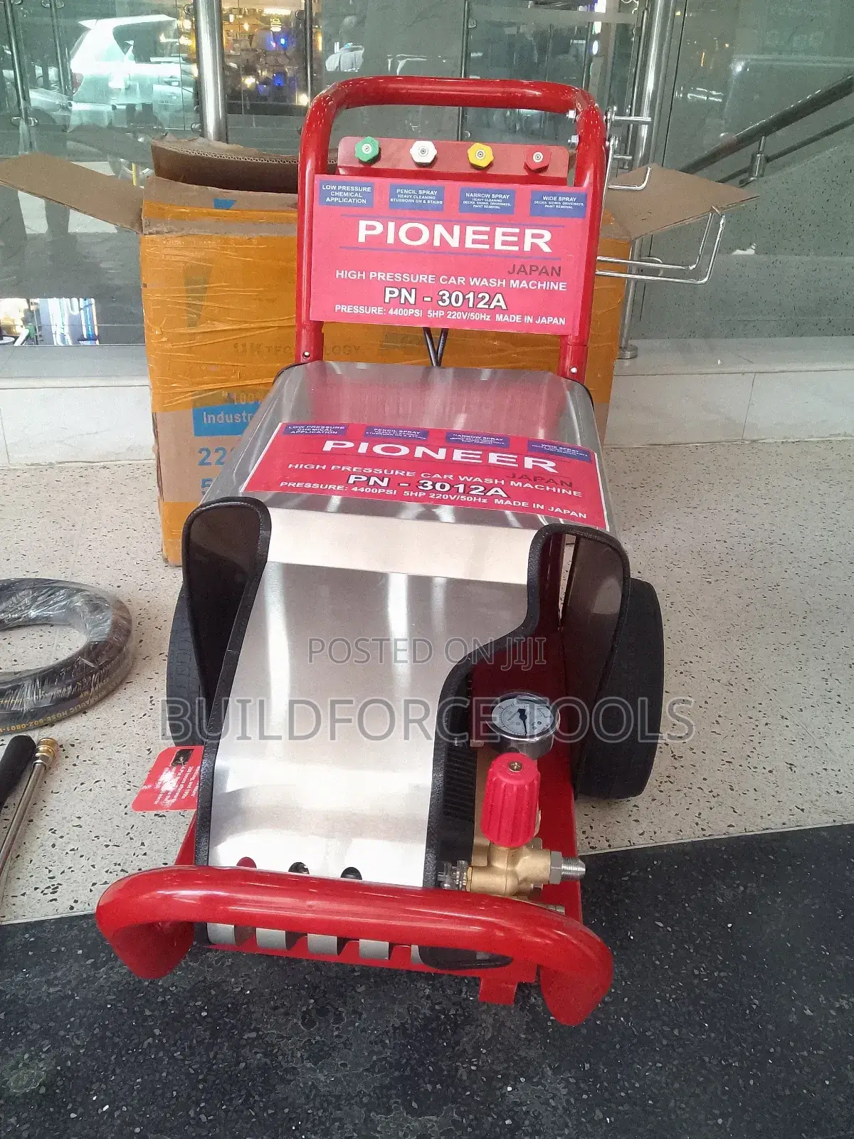 4000psi Pioneer High Pressure Washer Machine