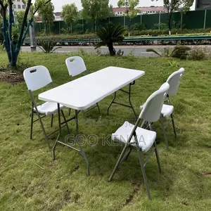 Home Table; Portable Plastic Picnic Outdoor Folding Garden Table