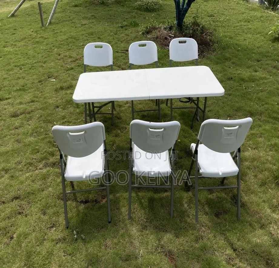 Home Table; Portable Plastic Picnic Outdoor Folding Garden Table