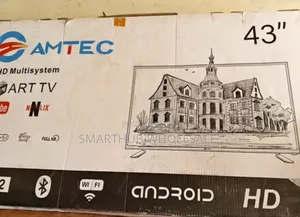 Amtec Tv 43 Inch Smart Android; Brand New