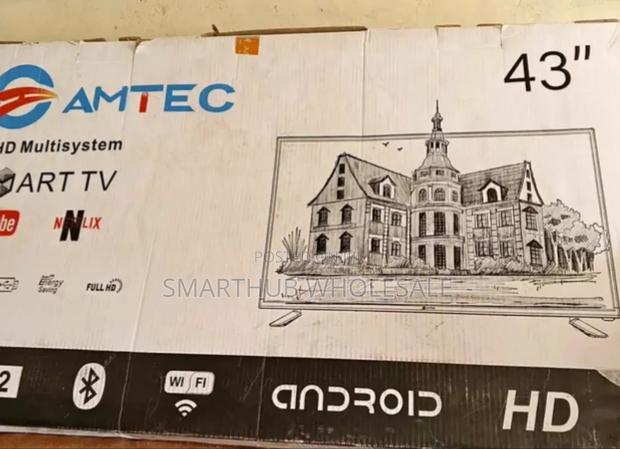 Amtec Tv 43 Inch Smart Android; Brand New