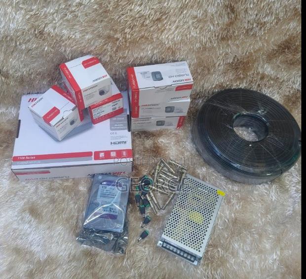 Quality 6 CCTV Cameras 2mp Complete System Kit - main view