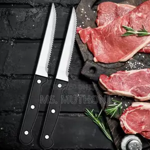 6 PCS Stainless Steel Dessert / Steak Knife *