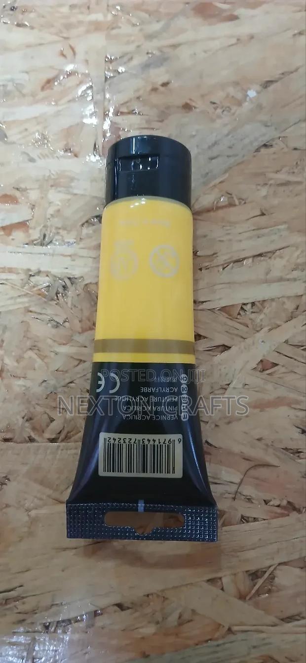 Middle Yellow Acrylic Paint 120 Ml - thumbnail 3