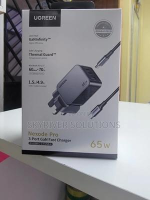 Nexode Pro 3-Port Gan Fast Charger 65w