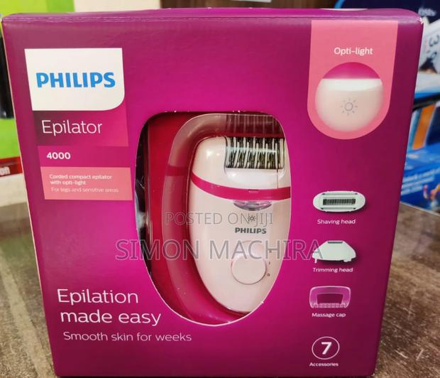 Philips Epilator Shaver With 7 Shaving Accessories