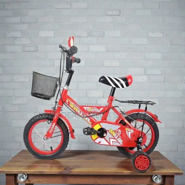Sturdy Frame 16 Inch 3-7 Years Children Kids Bike With Stabilizer