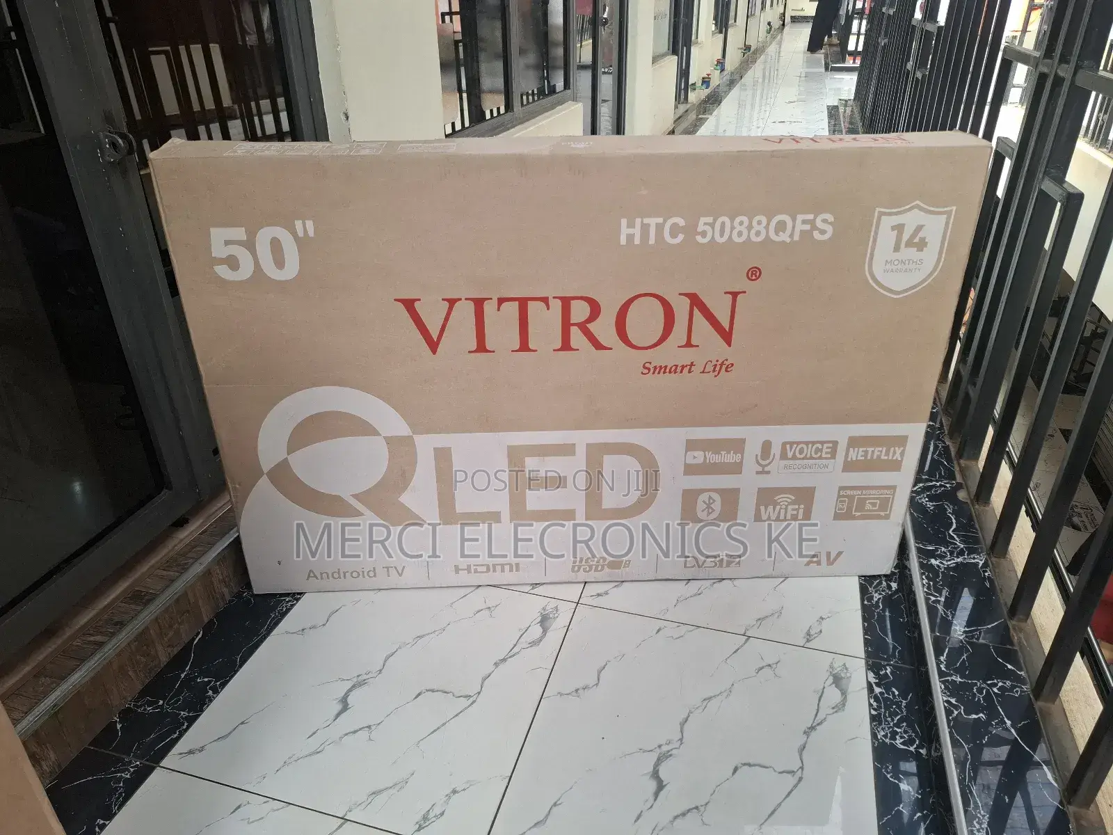 Vitron 50 Inch Qled Full Hd 5088qfs Smart Android TV