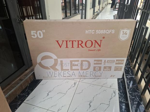 Vitron 50 Inch Qled Full Hd 5088qfs Smart Android Tv - thumbnail 4