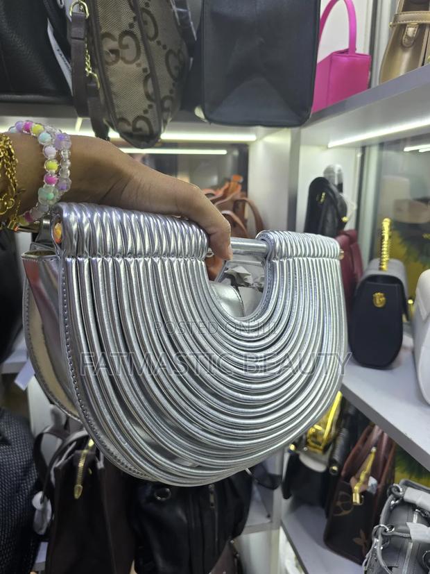 Silver Clutch Bag Lux - thumbnail 2