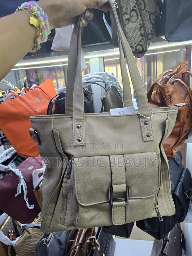 Soft Leather Tote Bag - main view