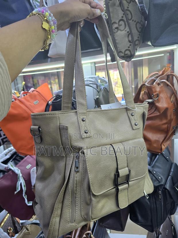 Soft Leather Tote Bag - thumbnail 3