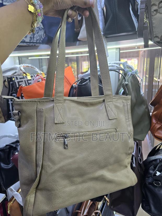 Soft Leather Tote Bag - thumbnail 4