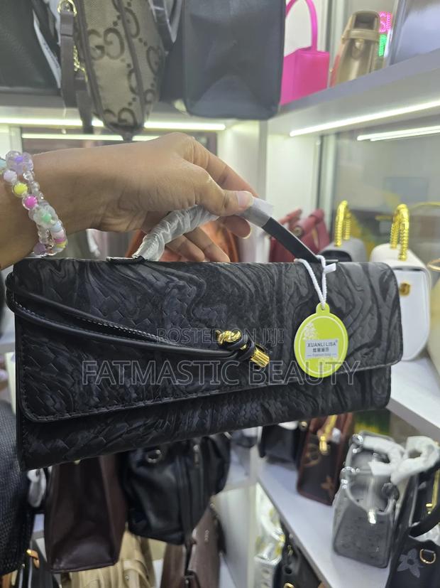 Layered Color Clutch Bag - main view