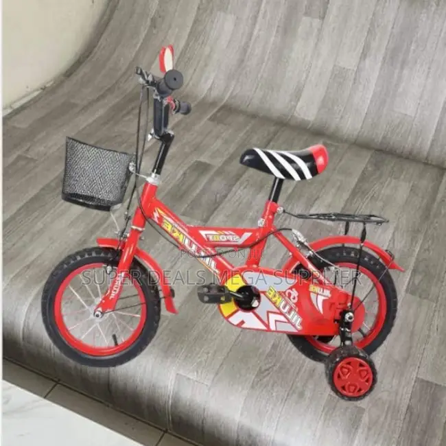 Front Basket and Comfy Seat 16 Inch 3-7 Years Children Kids Ride
