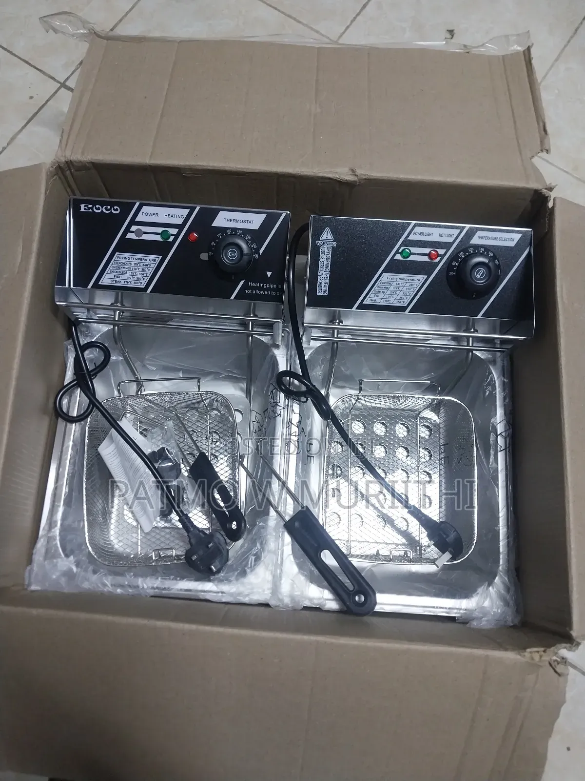Double Deep Fryer/ Electric Fryer