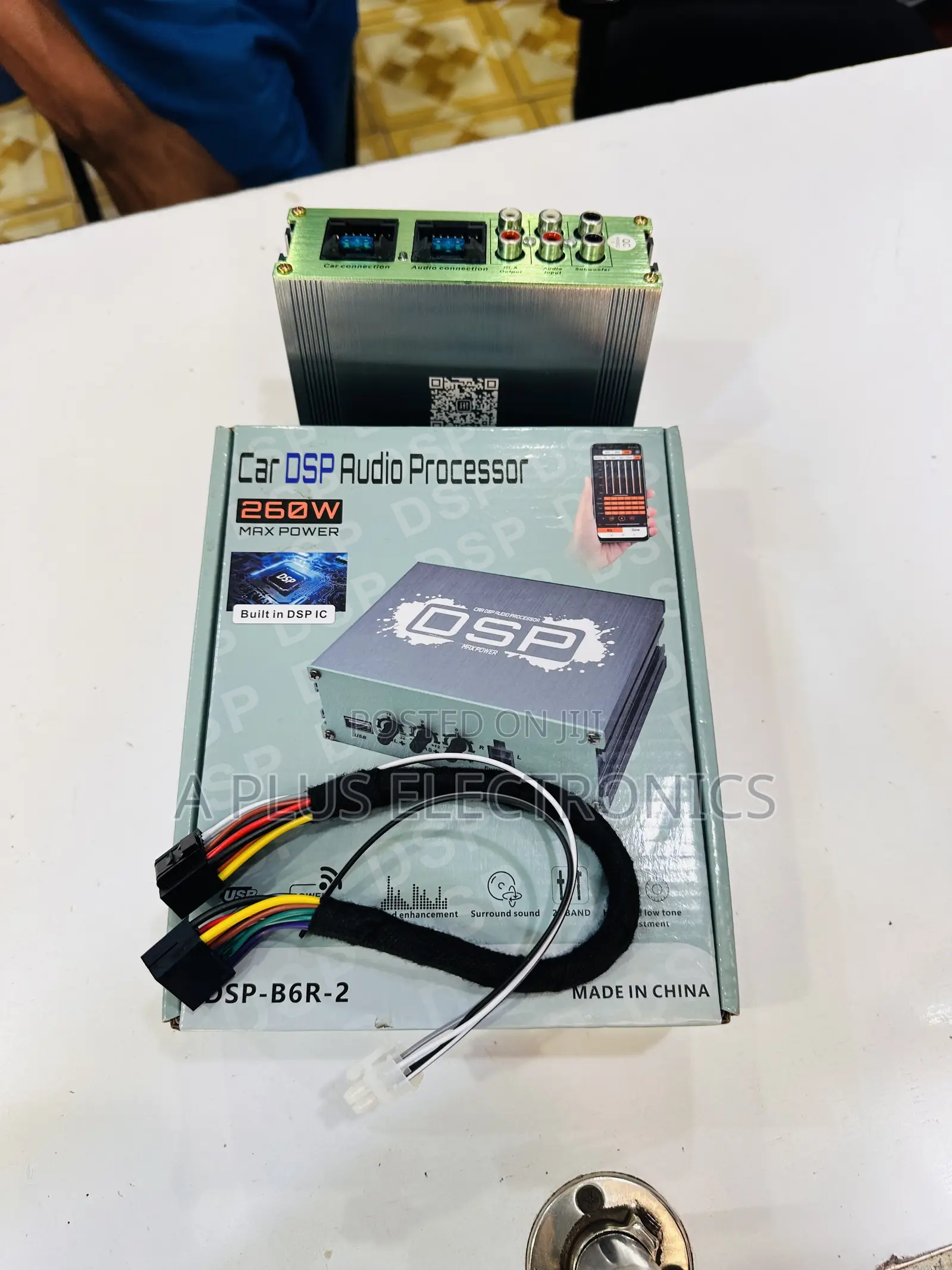 DSP Car Amplifier With Equalizer 6 Channel Professional Audio Upgrade