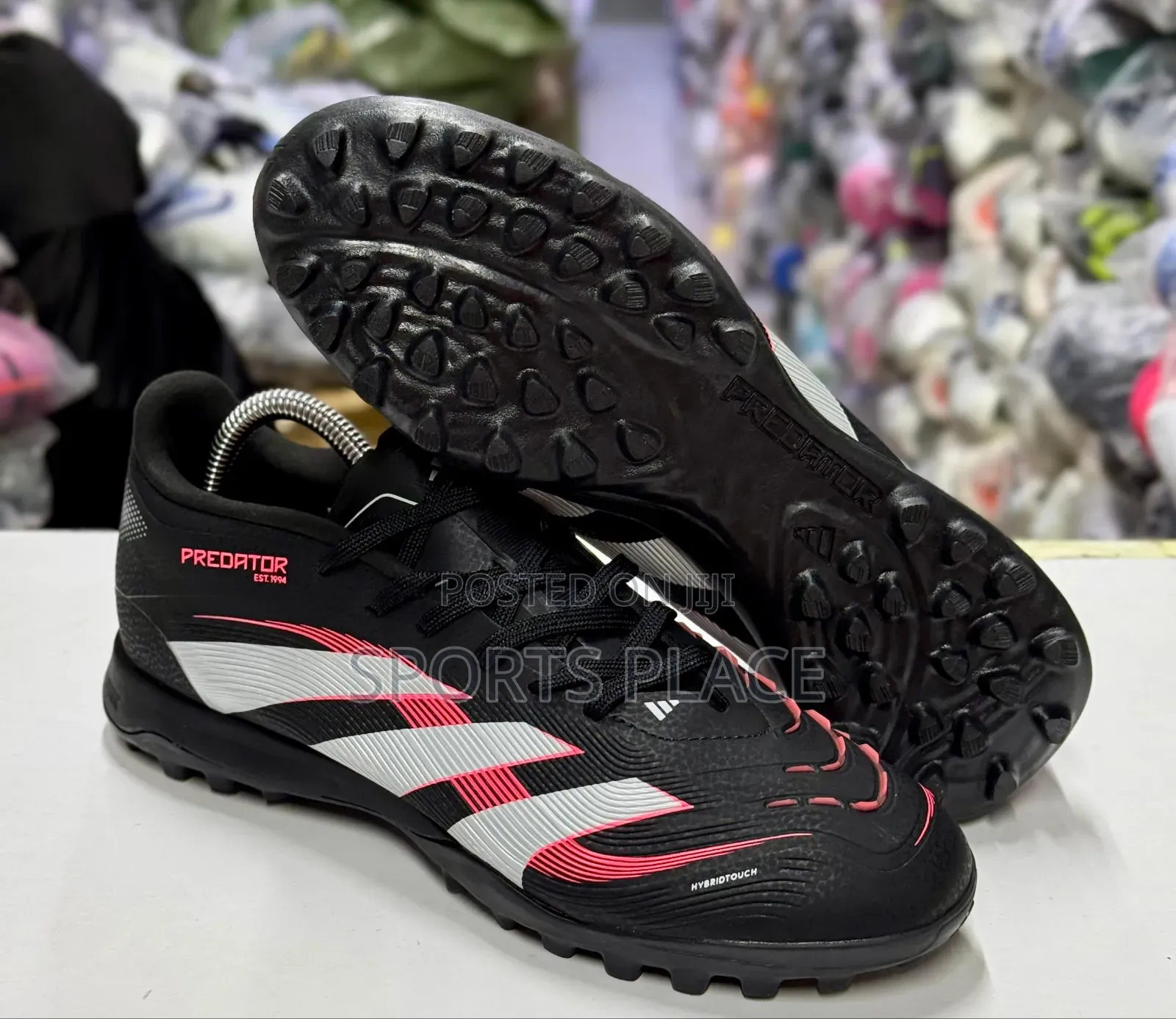 Predator Elite Black Turf Football Boots