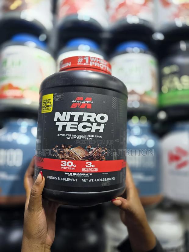 Mt Nitro Tech Whey Protein 4lbs 1.8kgs - main view