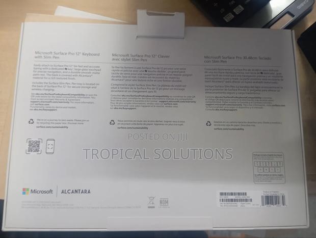 Microsoft Surface Pro Keyboard 12 Backlit Black - thumbnail 3