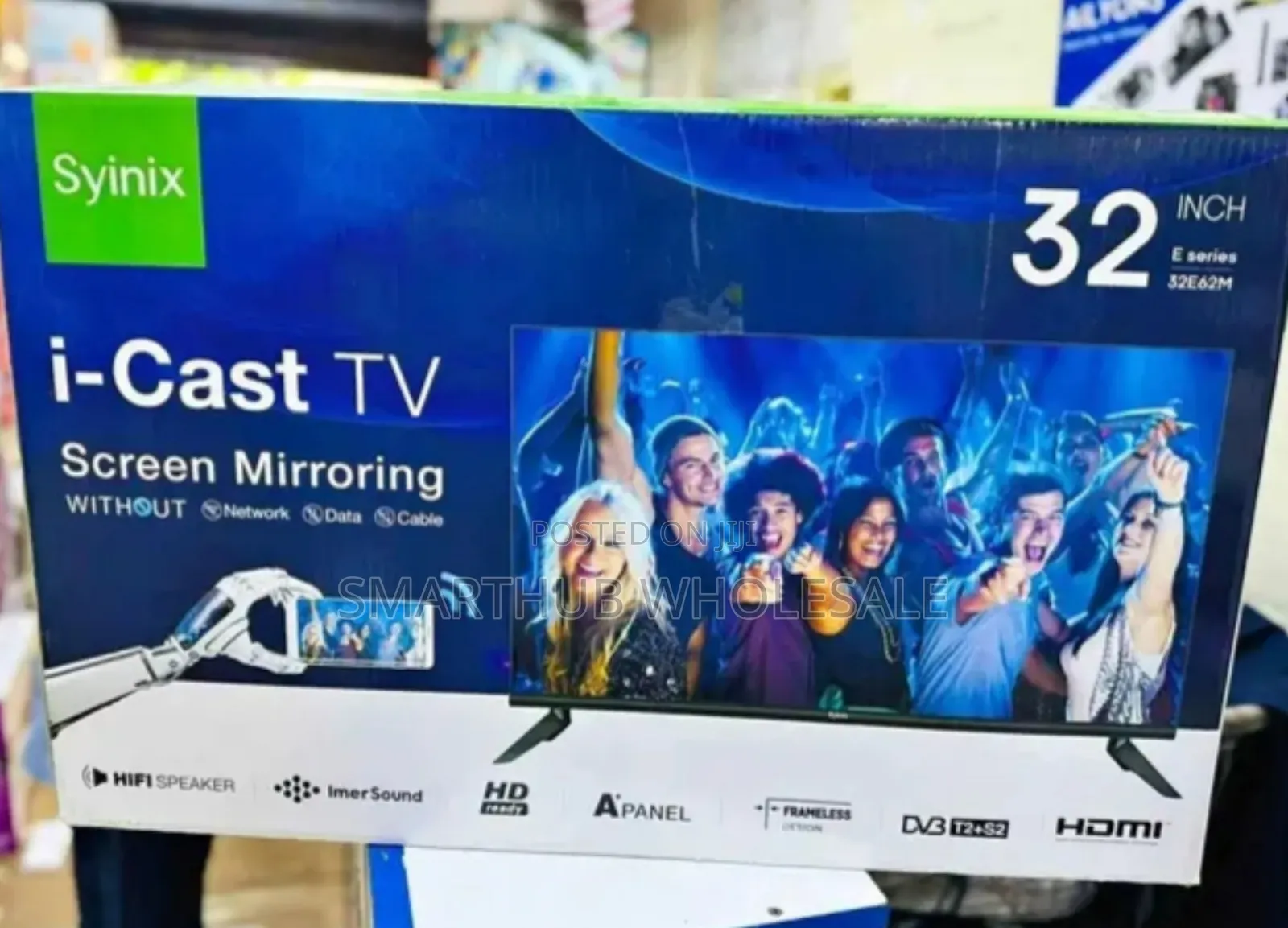 Syinix Tv 32" Inch Digital Led Tv- New