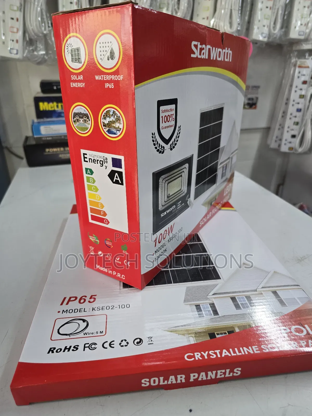 100watts Solar Flood Light