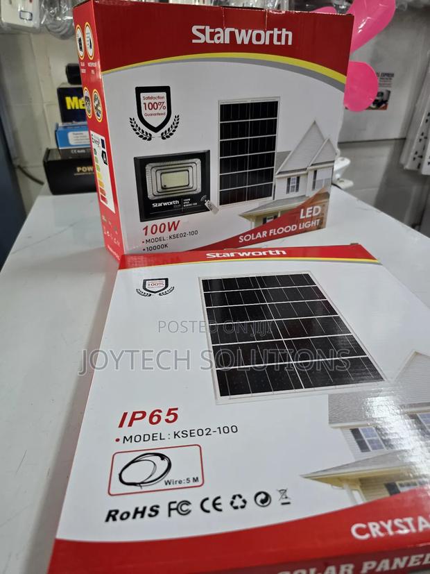 100watts Solar Flood Light - main view