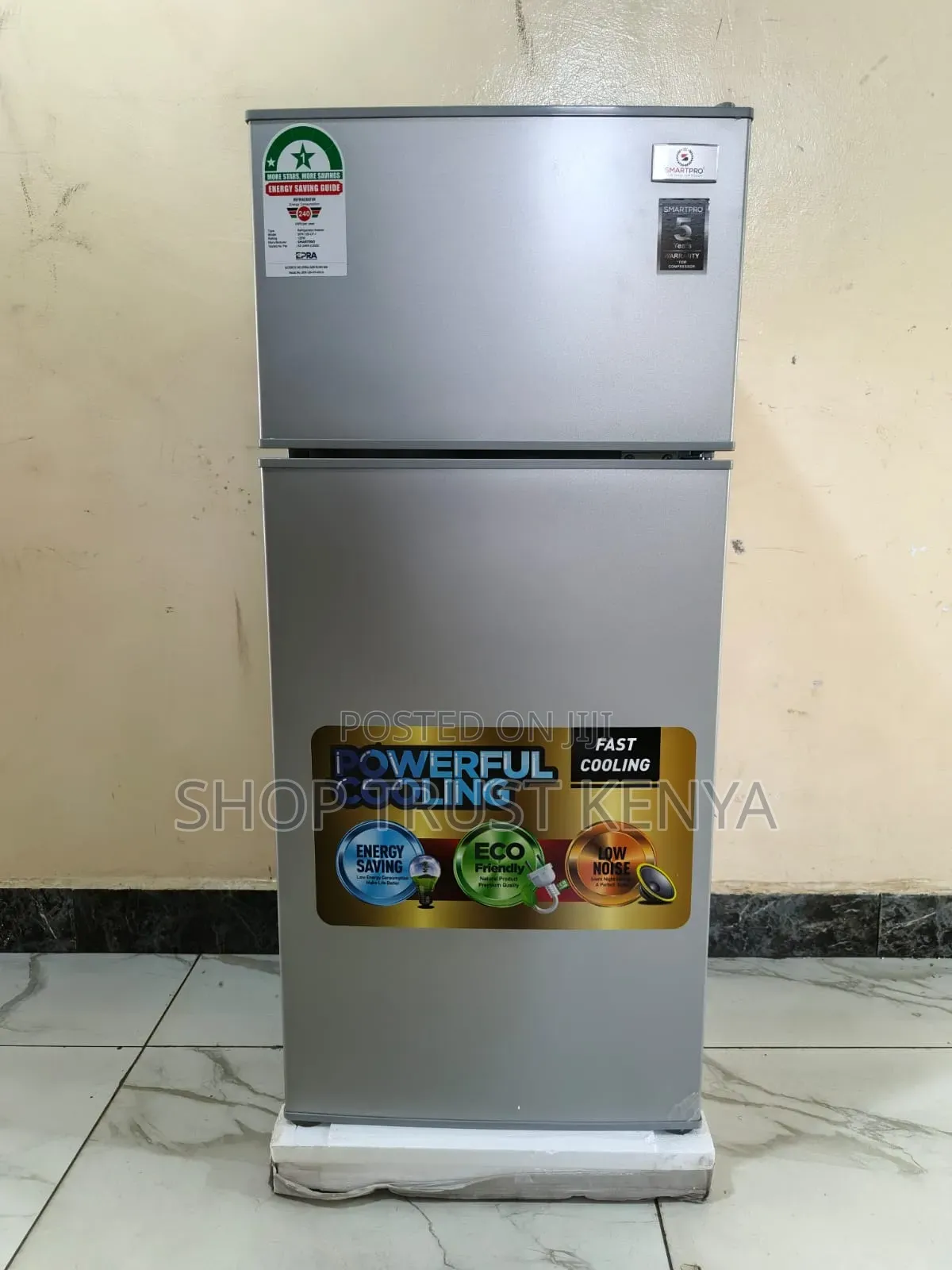 Smart Pro 95l Double Door Mini Refrigerator
