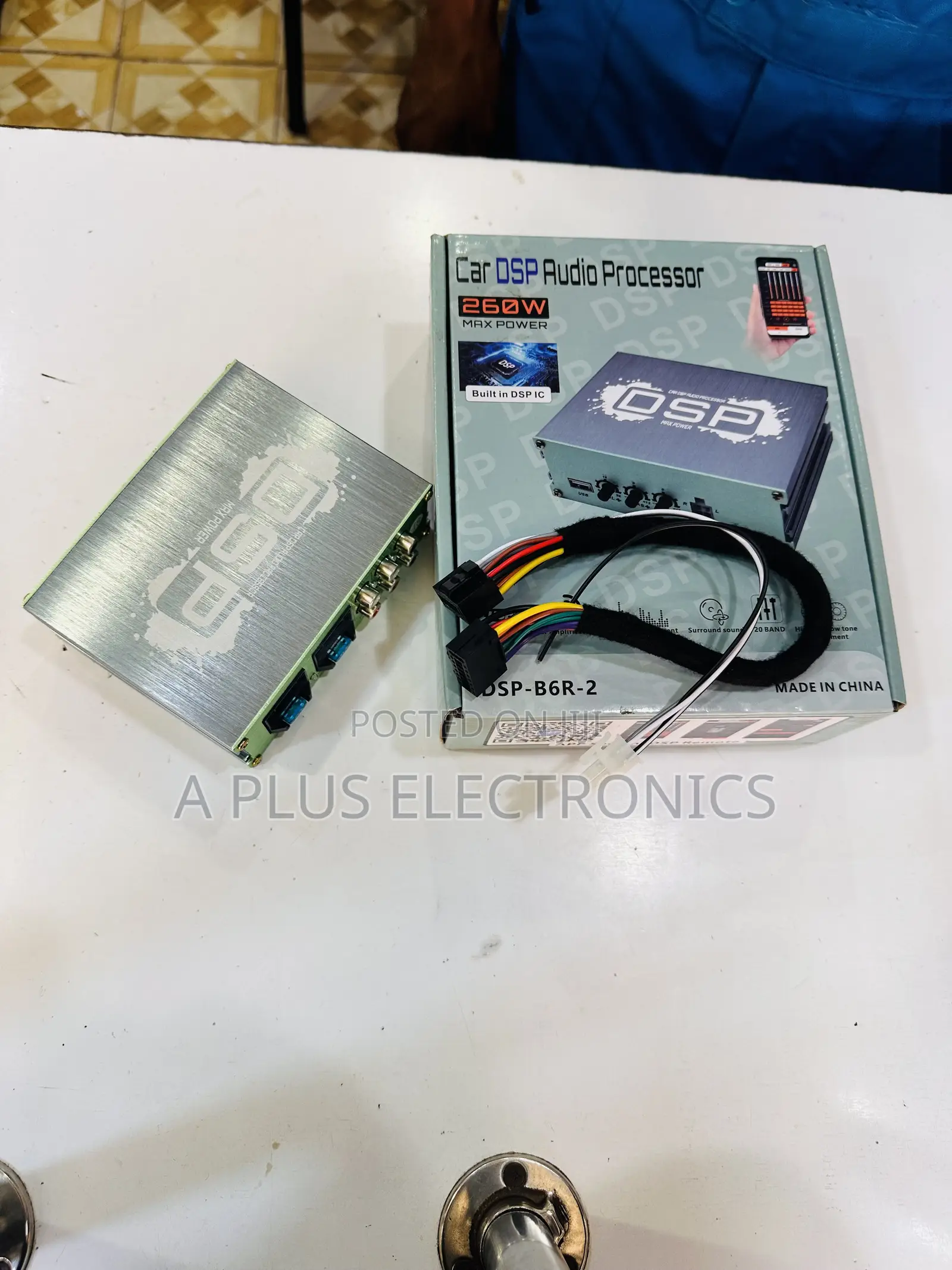 Car Amplifier DSP Dual Channel Equalizer