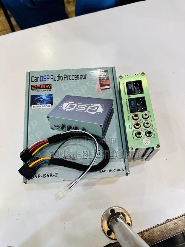 DSP Car Amplifier With Equalizer 6 Channel High Power Bass Boost - main view