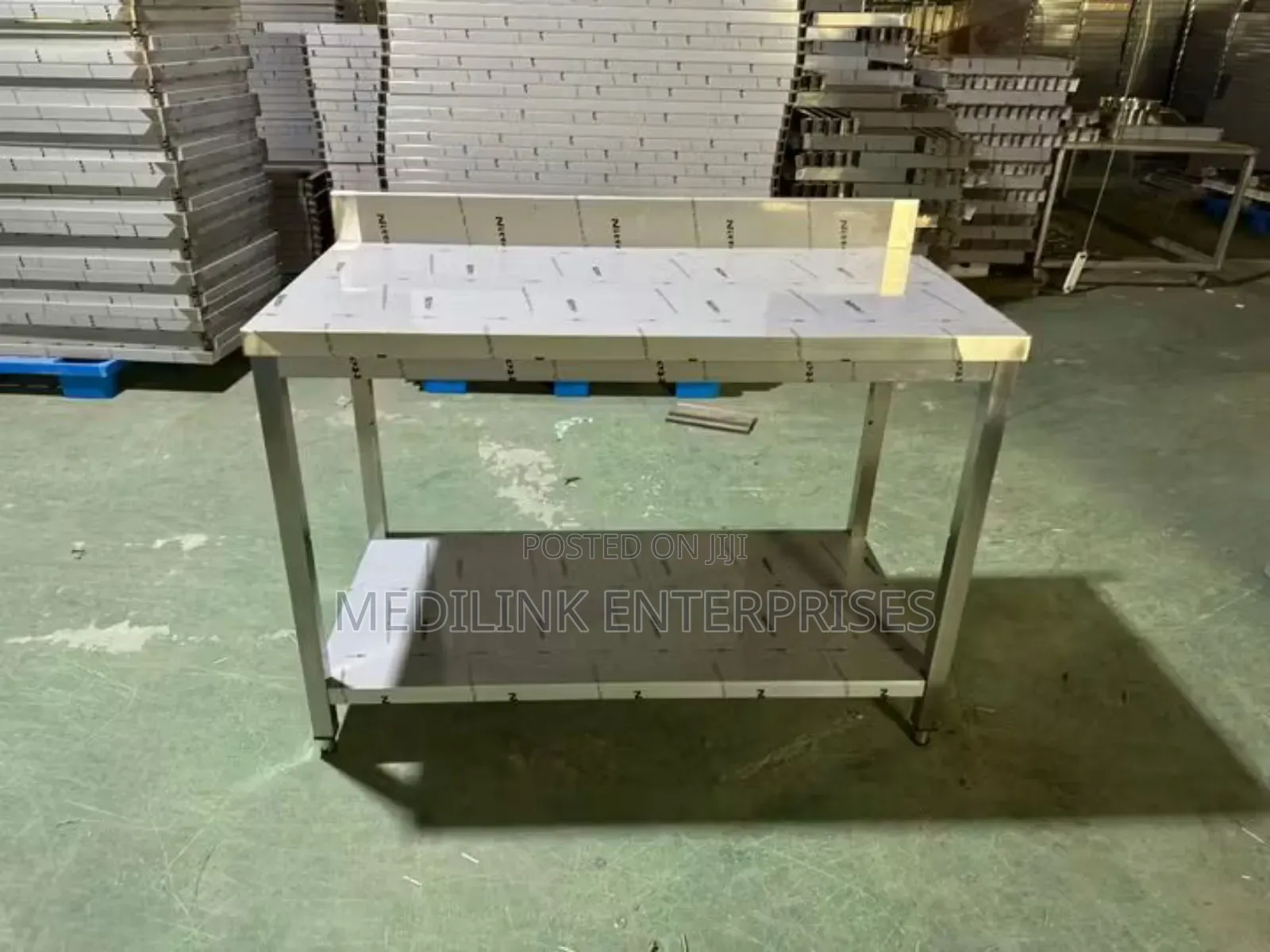 Stainless Steel 2*4 Kitchen Worktop Tables