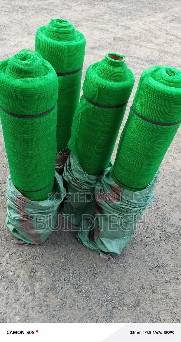 High - Strength Green Scaffolding Mesh - thumbnail 2