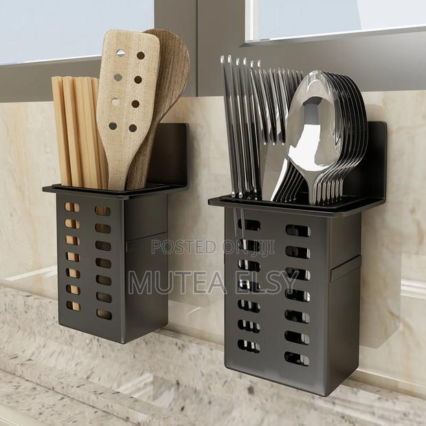 Black White Simple Tooth Brush Holders - thumbnail 4