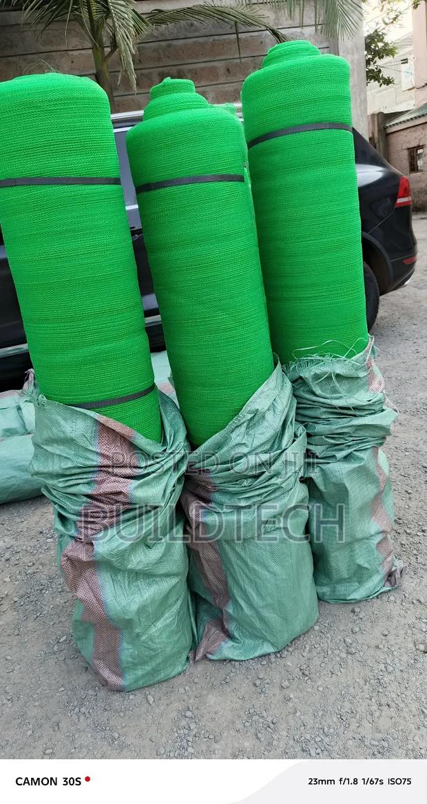 Green Perimeter Safety Net for Building - main view