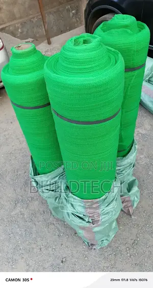 Green Safety Barrier Net for Construction