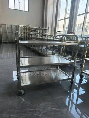 Stainless Steel Food Trolley - thumbnail 2