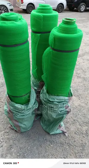 Green Scaffold Dust Debris Net