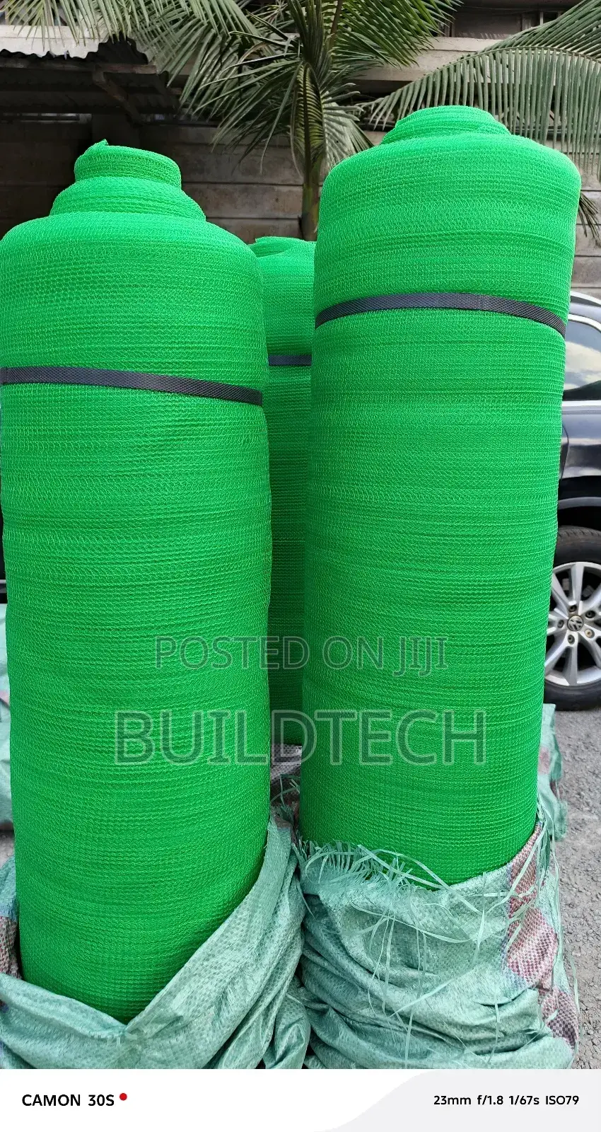 Contractor- Grade Green Construction Mesh