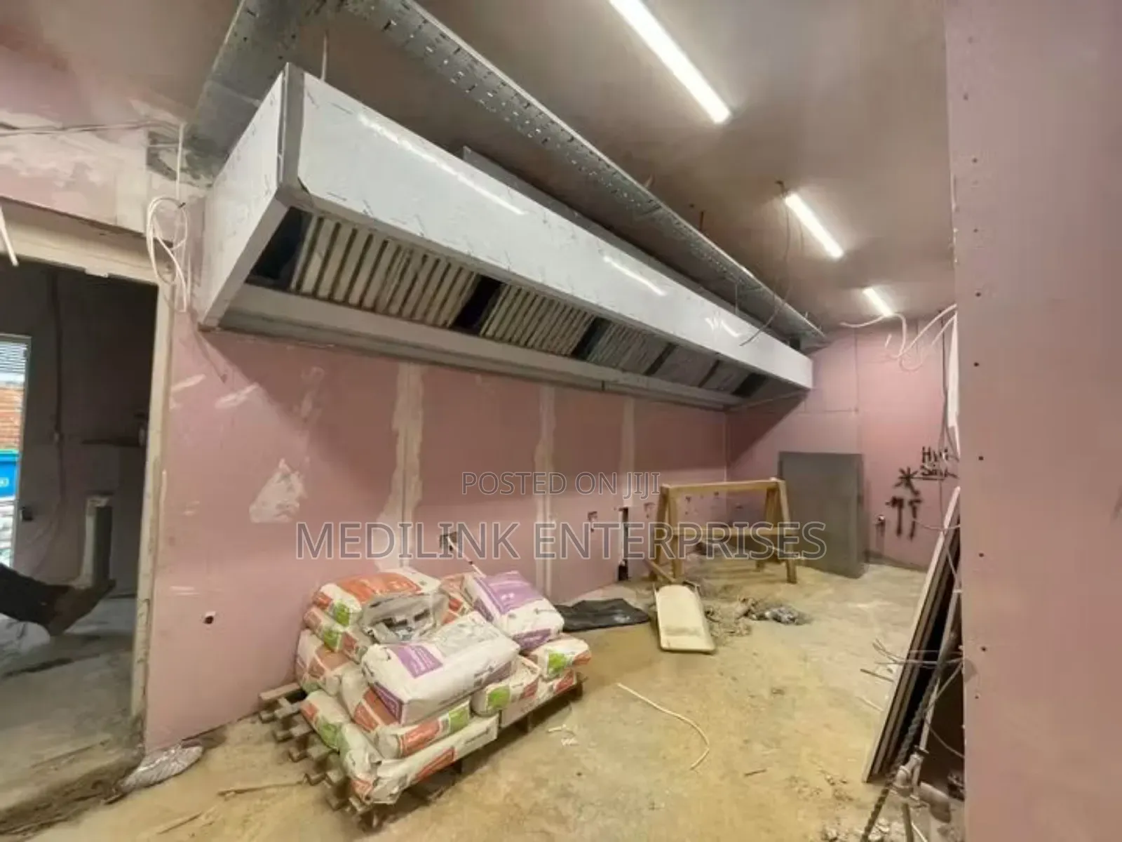 Stainless Steel Commercial Kitchen Hood (7ft)