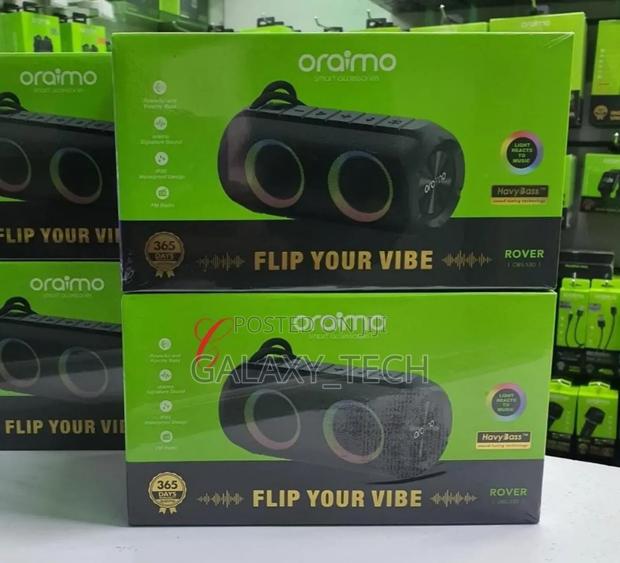 Oraimo Wireless Speakers//Rover Obs-53d Flip Speakers - main view