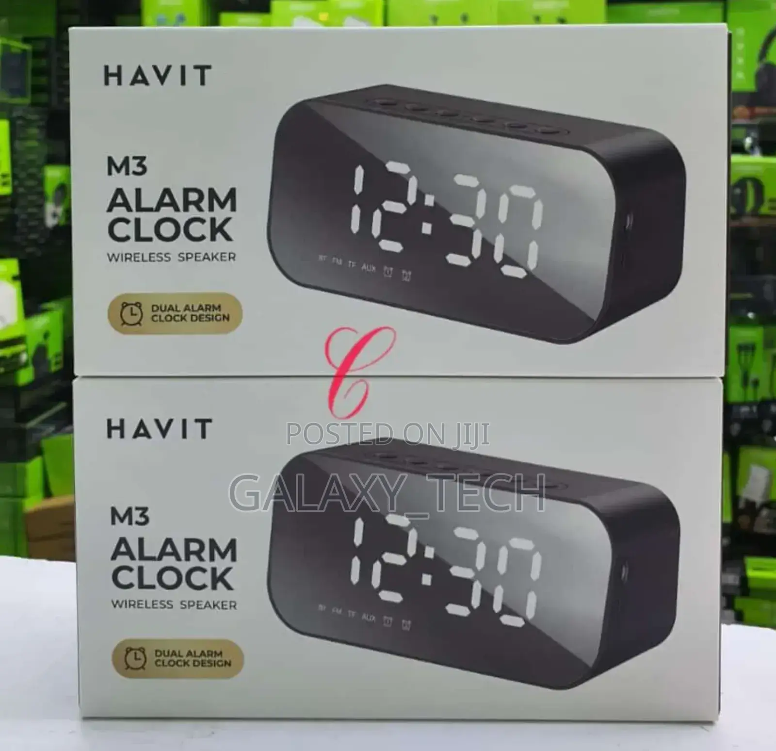 Havit M3 Bluetooth Speakers//Alarm Clock Wireless Speakers