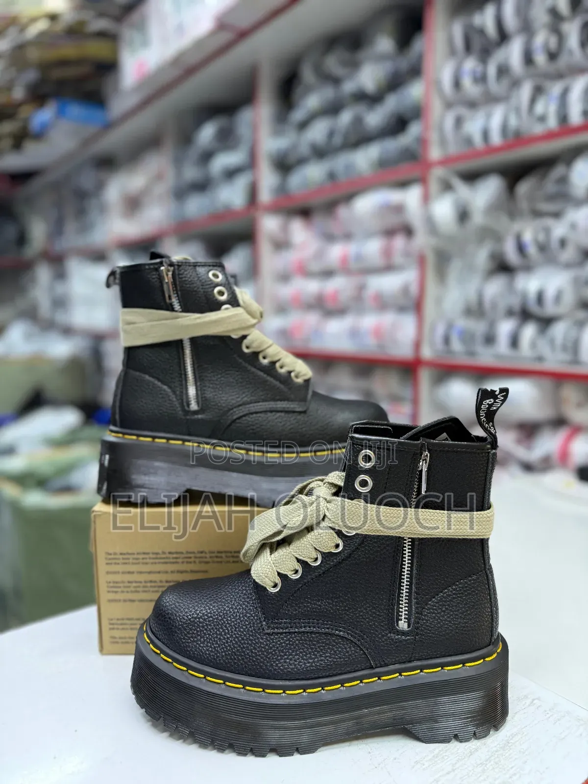 Dr. Martens 2976 “Quad Black” Size 37___45