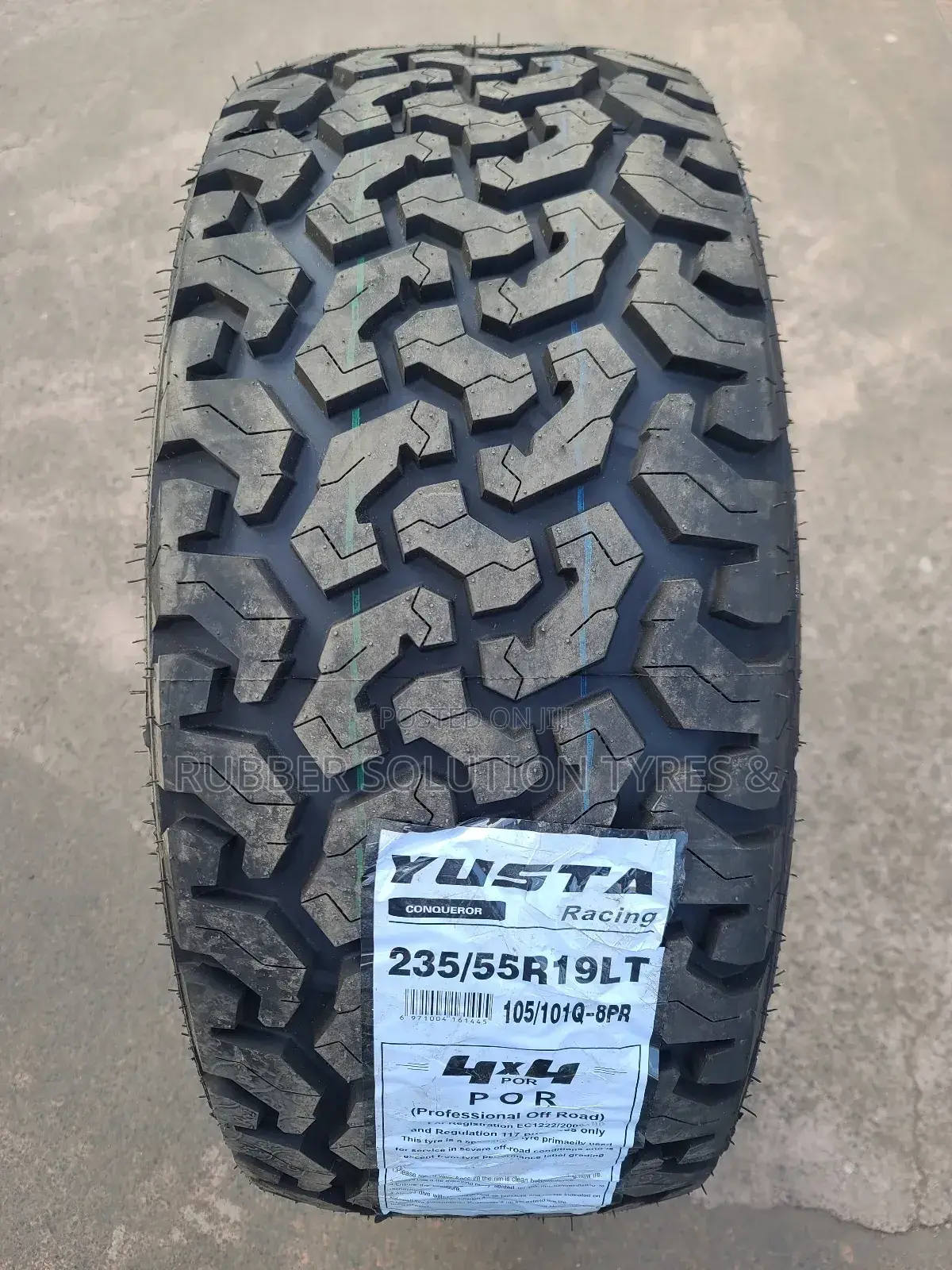235/55r19 Yusta Tyres L/T8pr All Terrain